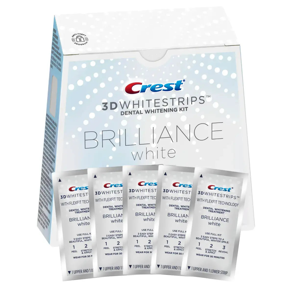 Whitening Strips Crest 3D Whitestrips Brillance White