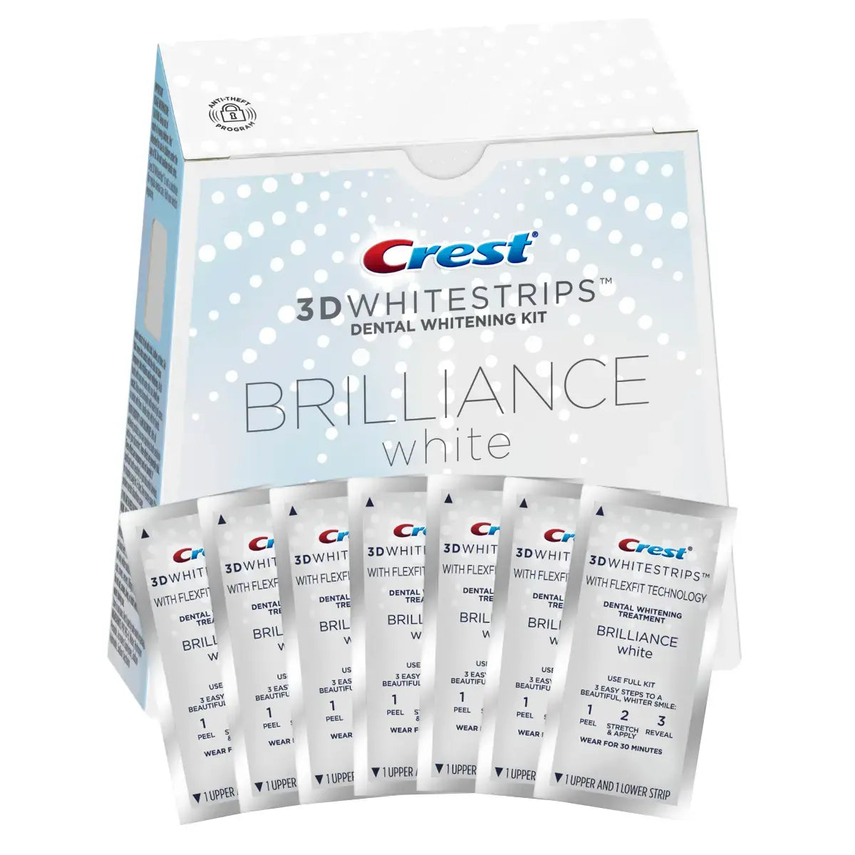 Whitening Strips Crest 3D Whitestrips Brillance White