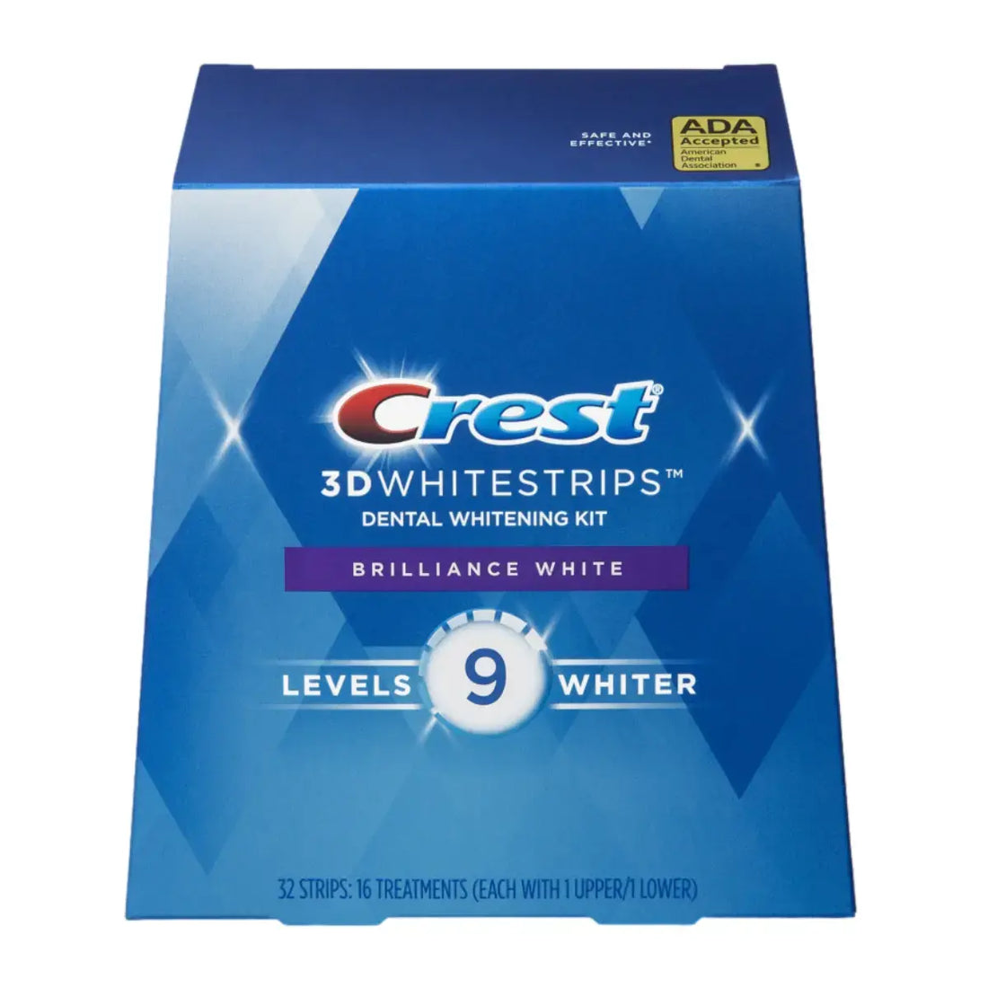 Whitening strips Crest Brilliance White 9 Levels Whiter Whitestrips