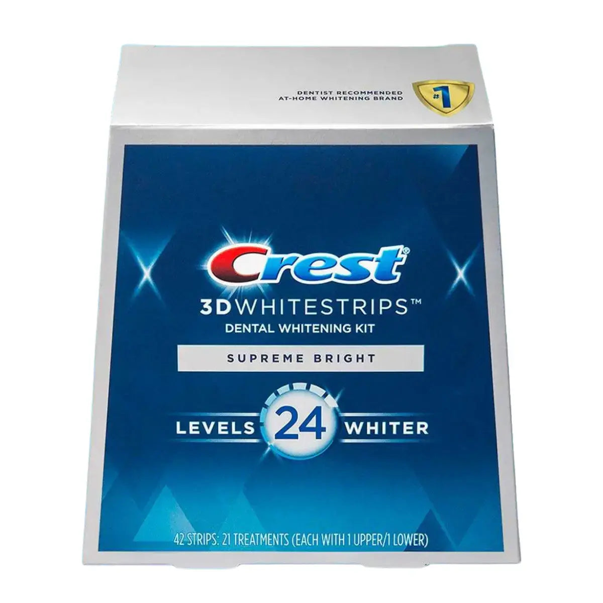 Whitening Strips Crest Supreme Bright 24 Whitestrips