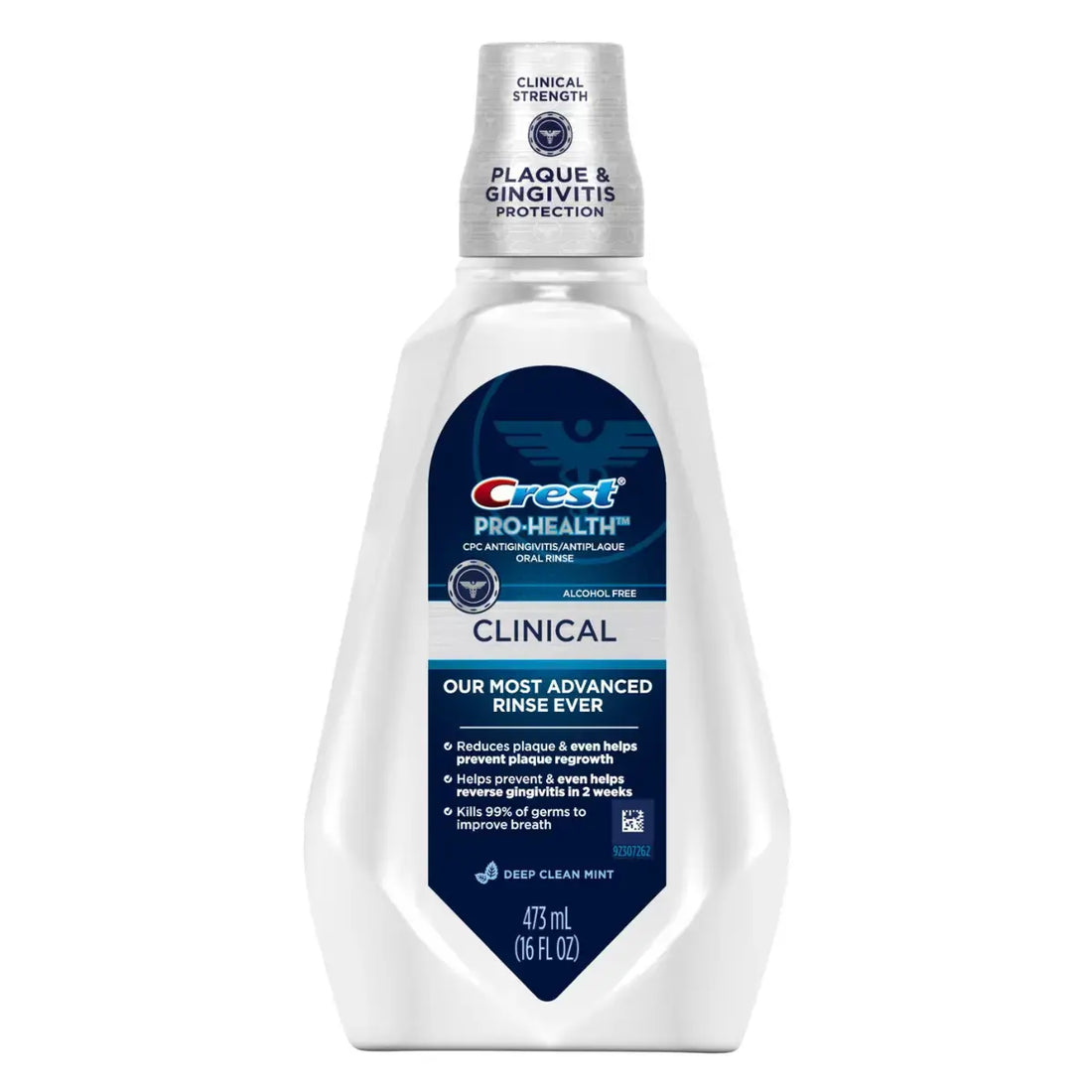 Mouthwash Crest Pro&amp;Health Clinical Deep Clean Mint 473 ml